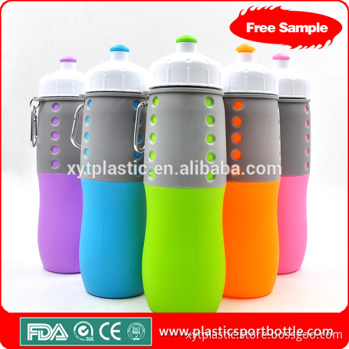 silicone foldable water bottle Excellent quality slicone water bottle hottest model